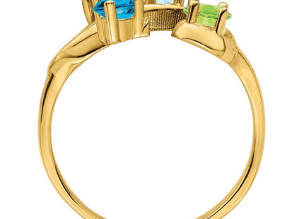 14k Yellow Gold Rings Style XMR4 - Classique Jewelry Inc.