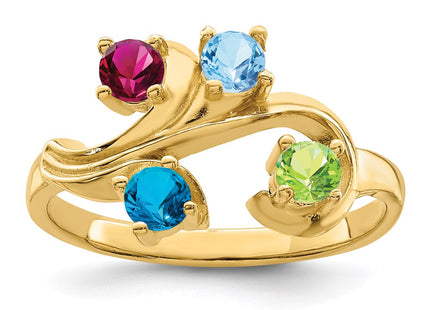 14k Yellow Gold Rings Style XMR4 - Classique Jewelry Inc.