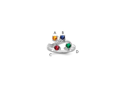 14k White Gold Rings Style XMR4 - Classique Jewelry Inc.