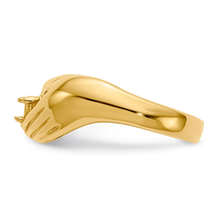 14k Yellow Gold Rings Style XMR51 - Classique Jewelry Inc.