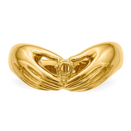 14k Yellow Gold Rings Style XMR51 - Classique Jewelry Inc.