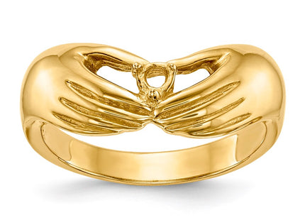 14k Yellow Gold Rings Style XMR51 - Classique Jewelry Inc.