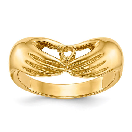 14k Yellow Gold Rings Style XMR51 - Classique Jewelry Inc.