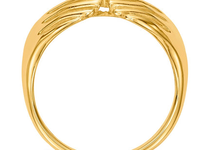 14k Yellow Gold Rings Style XMR51 - Classique Jewelry Inc.