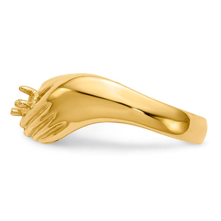 14k Yellow Gold Rings Style XMR51 - Classique Jewelry Inc.