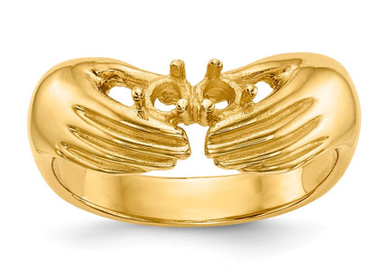 14k Yellow Gold Rings Style XMR51 - Classique Jewelry Inc.