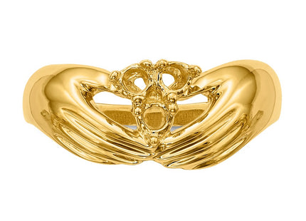 14k Yellow Gold Rings Style XMR51 - Classique Jewelry Inc.