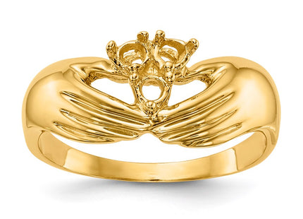 14k Yellow Gold Rings Style XMR51 - Classique Jewelry Inc.