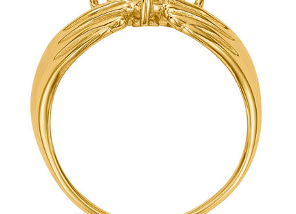 14k Yellow Gold Rings Style XMR51 - Classique Jewelry Inc.