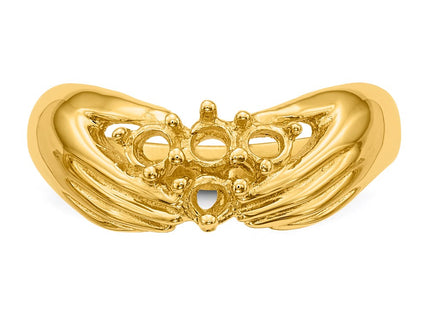 14k Yellow Gold Rings Style XMR51 - Classique Jewelry Inc.