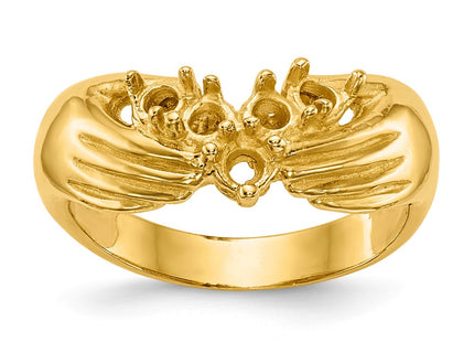 14k Yellow Gold Rings Style XMR51 - Classique Jewelry Inc.