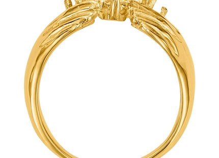 14k Yellow Gold Rings Style XMR51 - Classique Jewelry Inc.