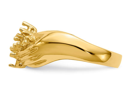 14k Yellow Gold Rings Style XMR51 - Classique Jewelry Inc.