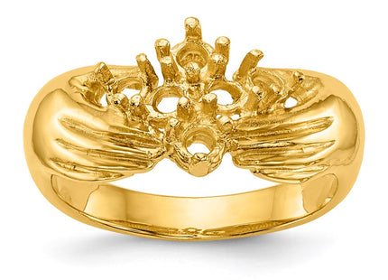 14k Yellow Gold Rings Style XMR51 - Classique Jewelry Inc.