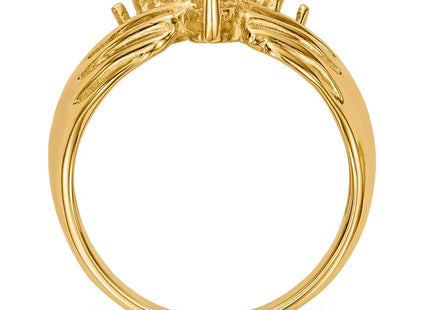 14k Yellow Gold Rings Style XMR51 - Classique Jewelry Inc.