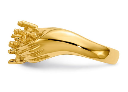 14k Yellow Gold Rings Style XMR51 - Classique Jewelry Inc.