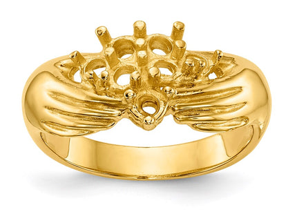14k Yellow Gold Rings Style XMR51 - Classique Jewelry Inc.