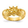 14k 7 Stone Family Ring Mounting
