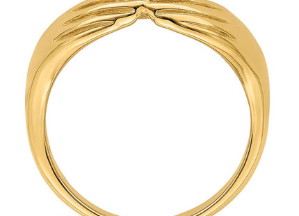 14k Yellow Gold Rings Style XMR51 - Classique Jewelry Inc.