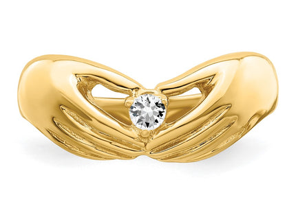 14k Yellow Gold Rings Style XMR51 - Classique Jewelry Inc.