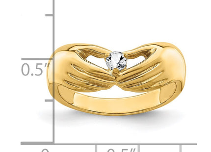 14k Yellow Gold Rings Style XMR51 - Classique Jewelry Inc.