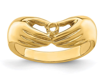 14k Yellow Gold Rings Style XMR51 - Classique Jewelry Inc.