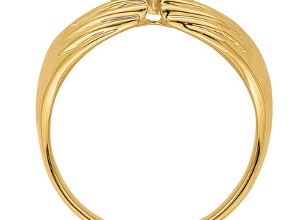 14k Yellow Gold Rings Style XMR51 - Classique Jewelry Inc.