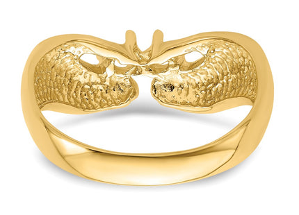 14k Yellow Gold Rings Style XMR51 - Classique Jewelry Inc.