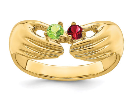 14k Yellow Gold Rings Style XMR51 - Classique Jewelry Inc.