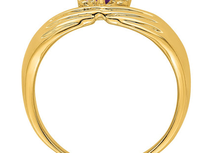 14k Yellow Gold Rings Style XMR51 - Classique Jewelry Inc.