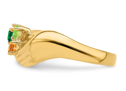 14k Yellow Gold Rings Style XMR51 - Classique Jewelry Inc.