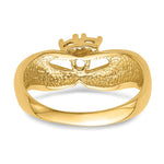 14K 3 Synthetic Stone Family Ring view