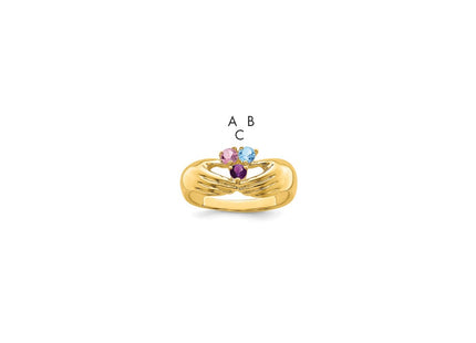 14k Yellow Gold Rings Style XMR51 - Classique Jewelry Inc.