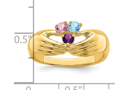 14k Yellow Gold Rings Style XMR51 - Classique Jewelry Inc.