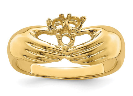 14k Yellow Gold Rings Style XMR51 - Classique Jewelry Inc.