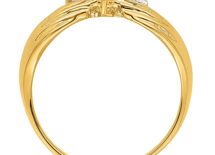 14k Yellow Gold Rings Style XMR51 - Classique Jewelry Inc.