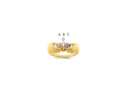 14k Yellow Gold Rings Style XMR51 - Classique Jewelry Inc.