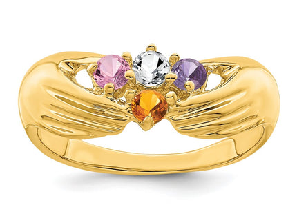 14k Yellow Gold Rings Style XMR51 - Classique Jewelry Inc.