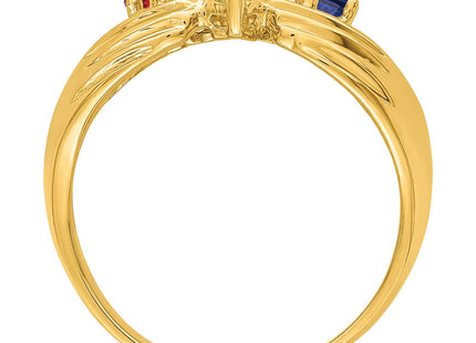 14k Yellow Gold Rings Style XMR51 - Classique Jewelry Inc.