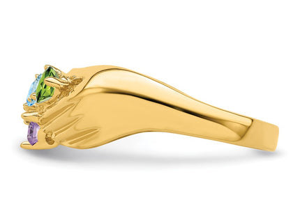 14k Yellow Gold Rings Style XMR51 - Classique Jewelry Inc.