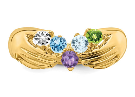 14k Yellow Gold Rings Style XMR51 - Classique Jewelry Inc.