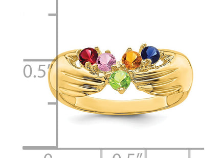 14k Yellow Gold Rings Style XMR51 - Classique Jewelry Inc.