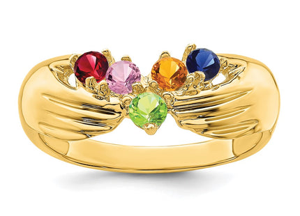 14k Yellow Gold Rings Style XMR51 - Classique Jewelry Inc.