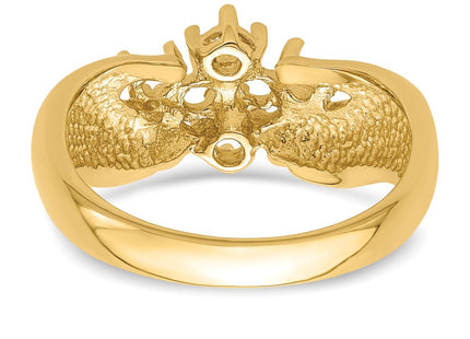 14k Yellow Gold Rings Style XMR51 - Classique Jewelry Inc.