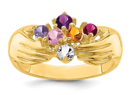 14k Yellow Gold Rings Style XMR51 - Classique Jewelry Inc.