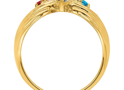 14k Yellow Gold Rings Style XMR51 - Classique Jewelry Inc.