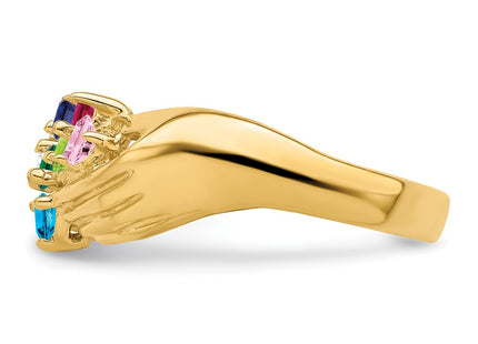 14k Yellow Gold Rings Style XMR51 - Classique Jewelry Inc.
