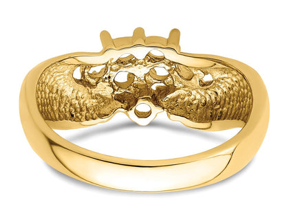14k Yellow Gold Rings Style XMR51 - Classique Jewelry Inc.