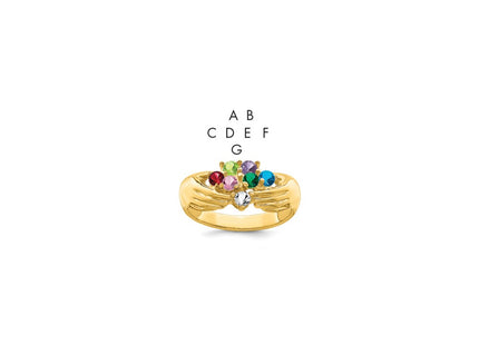 14k Yellow Gold Rings Style XMR51 - Classique Jewelry Inc.