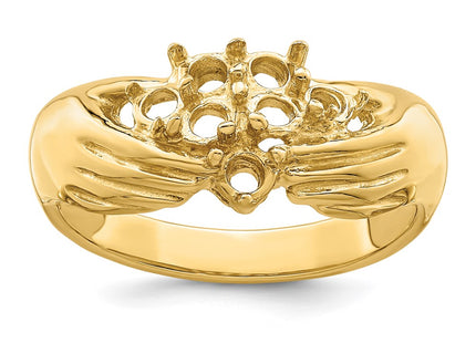 14k Yellow Gold Rings Style XMR51 - Classique Jewelry Inc.